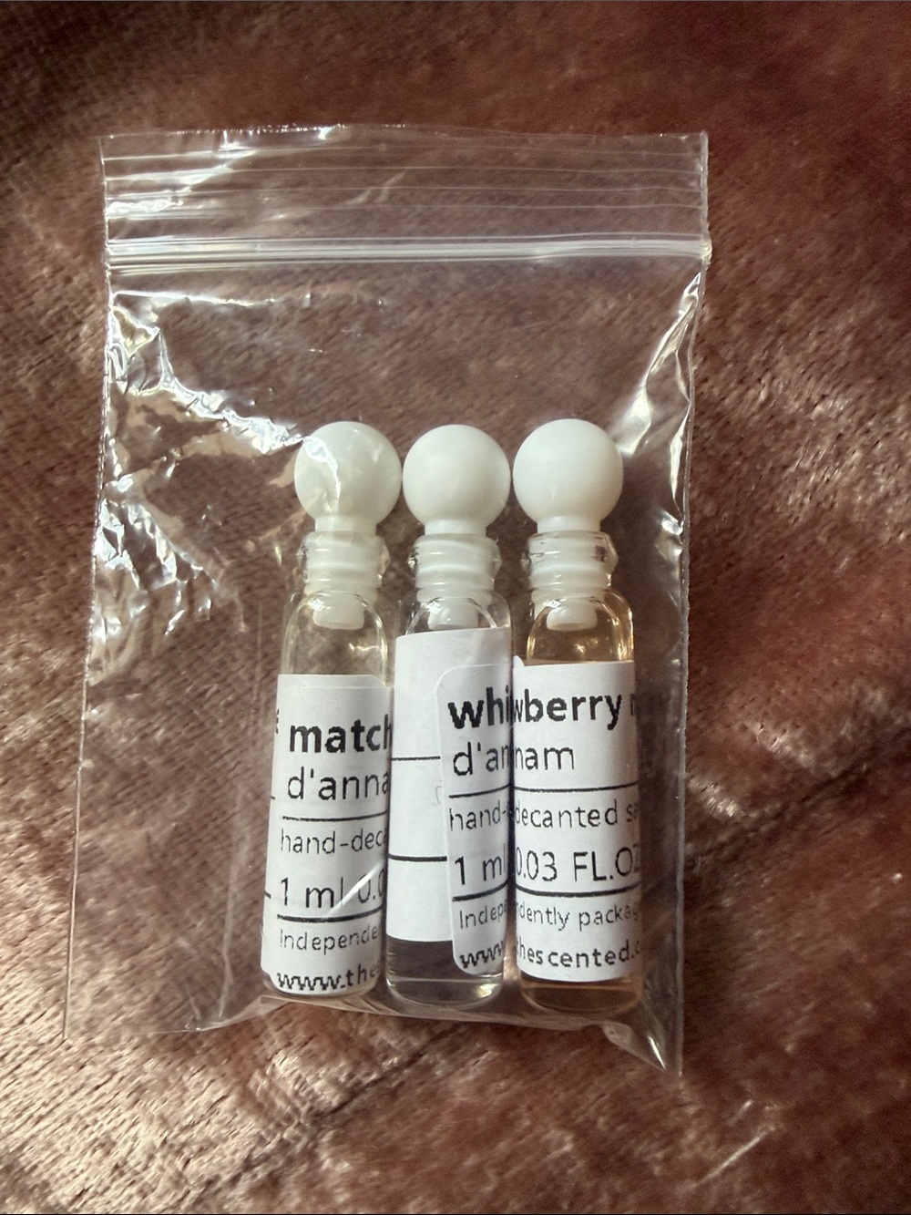 3 x 1ml D’annam Decants